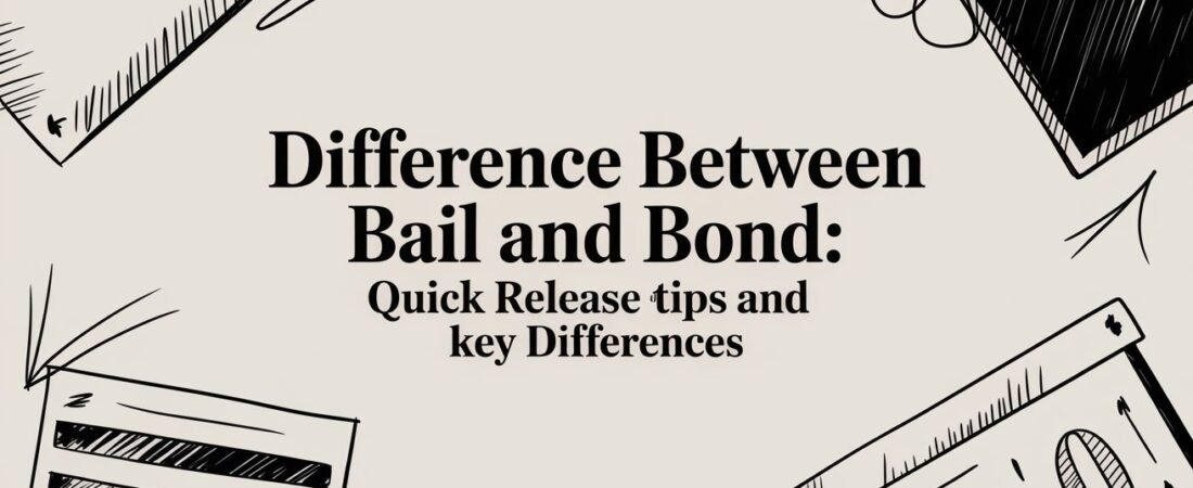 Difference Between Bail and Bond: Quick Release Tips and Key Differences