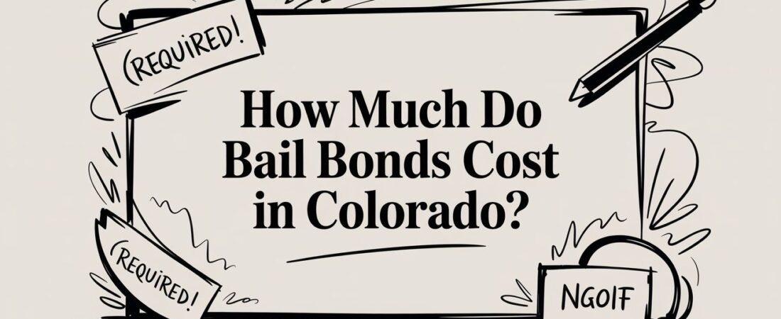 How much do bail bonds cost in Colorado? with required notes and emphasis on financial transparency.