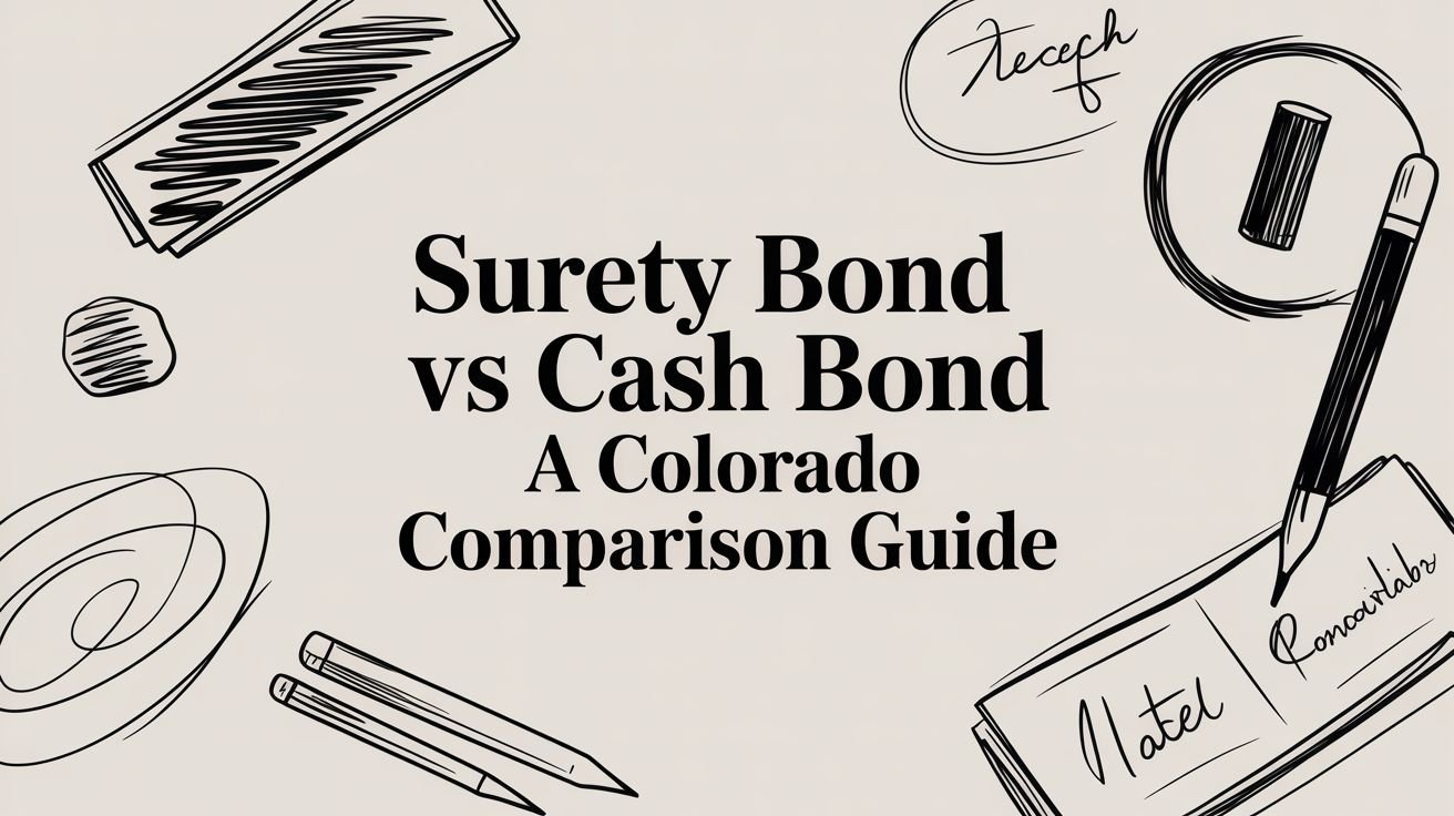 Surety Bond vs Cash Bond A Colorado Comparison Guide