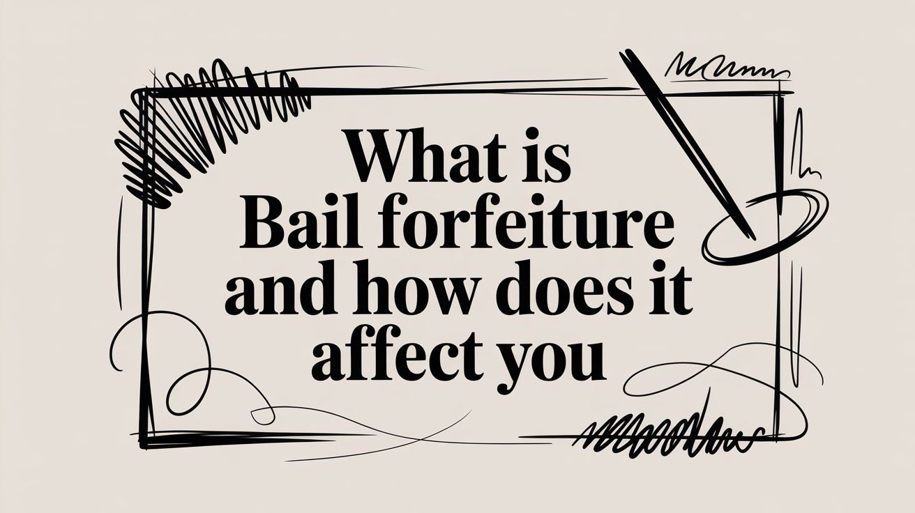 What Is Bail Forfeiture and How Does It Affect You
