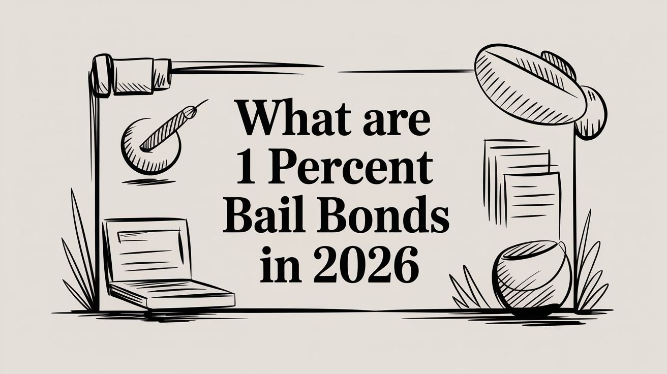 What Are 1 Percent Bail Bonds in 2026