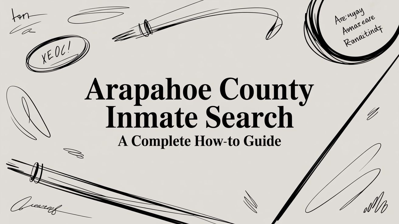 Arapahoe County Inmate Search A Complete How-To Guide