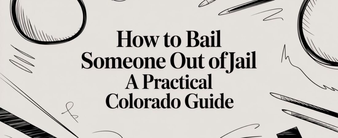 How to Bail Someone Out of Jail A Practical Colorado Guide