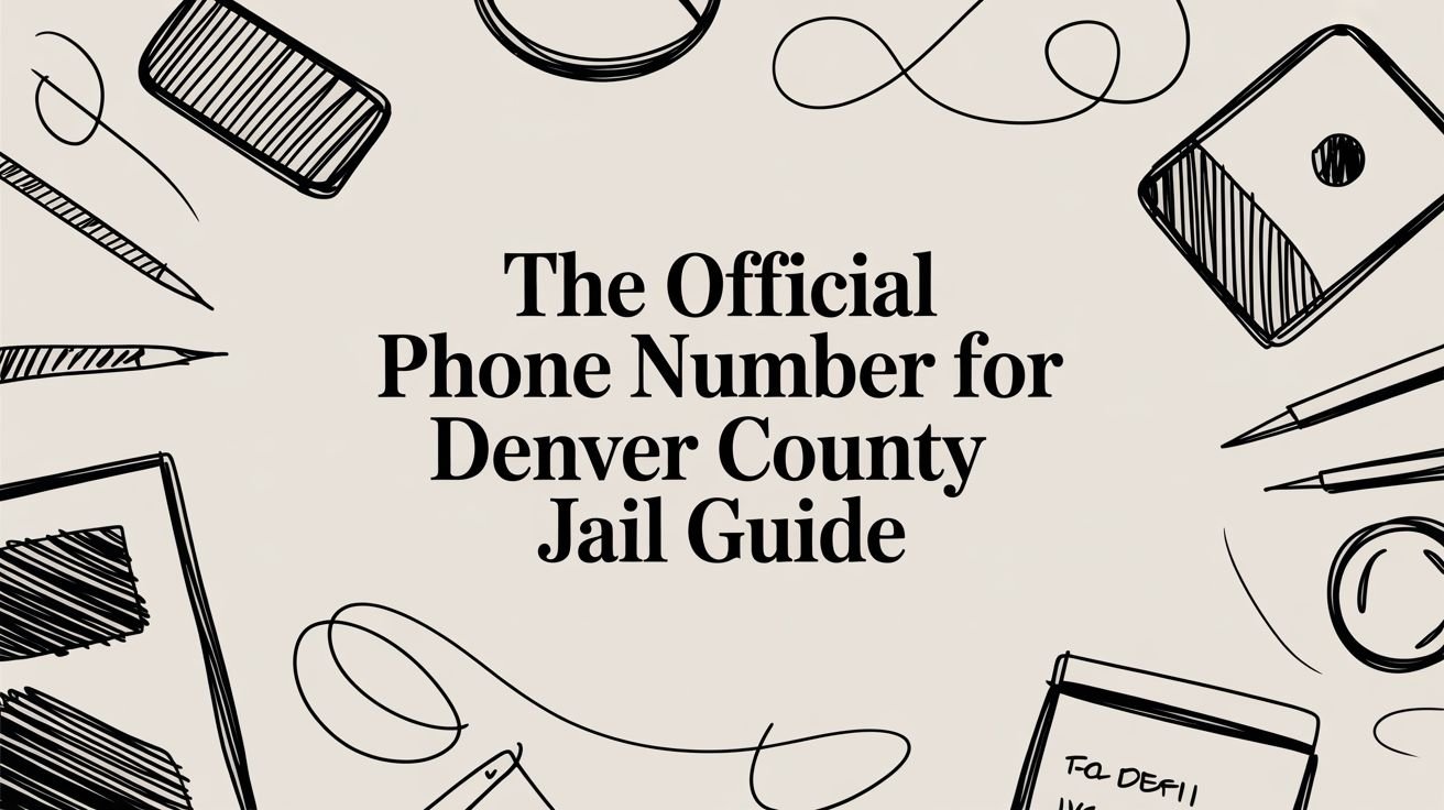 The Official Phone Number for Denver County Jail Guide