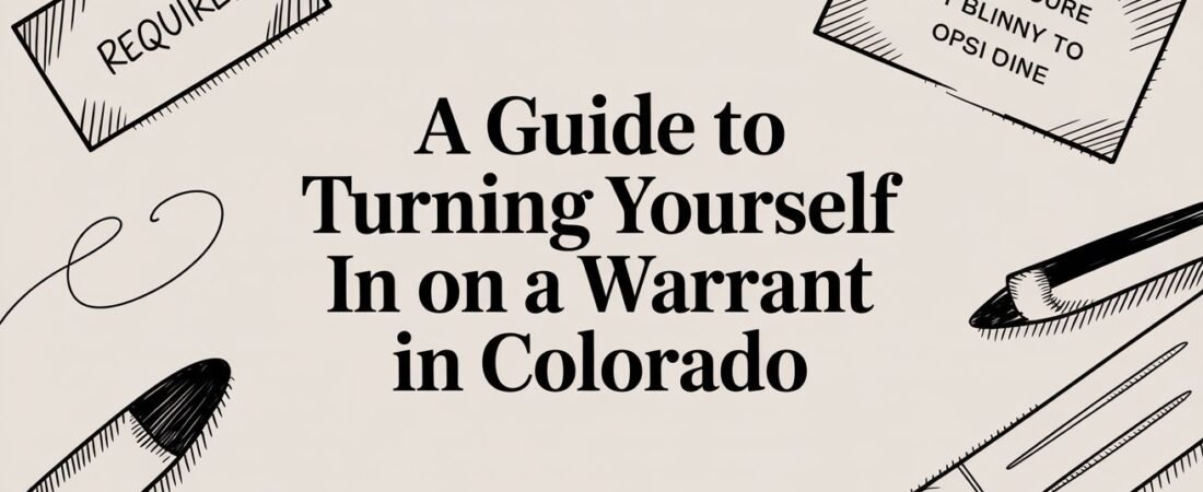 A Guide to Turning Yourself In on a Warrant in Colorado