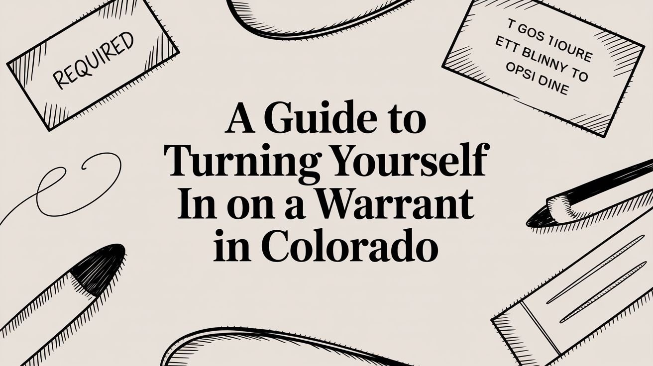 A Guide to Turning Yourself In on a Warrant in Colorado