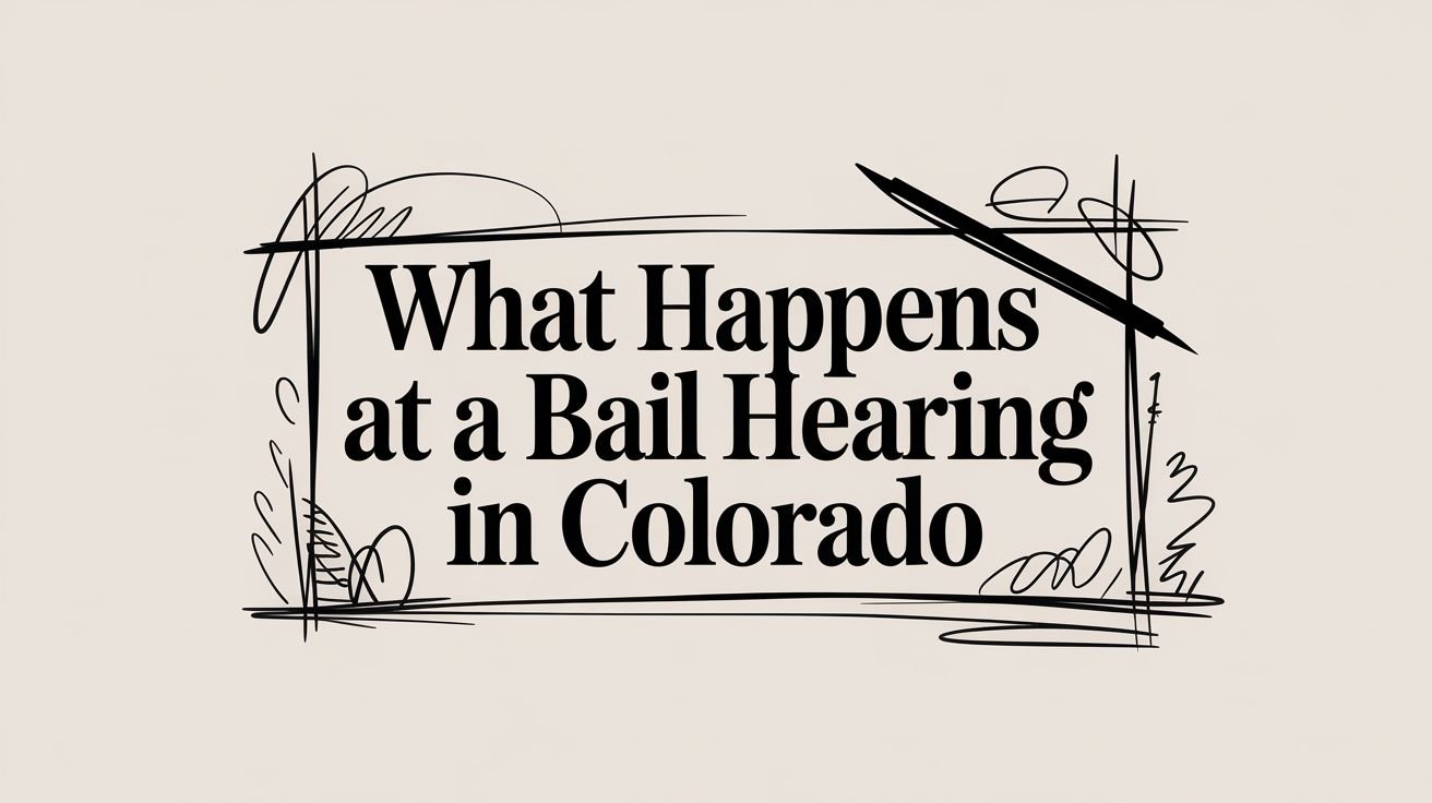 What Happens at a Bail Hearing in Colorado
