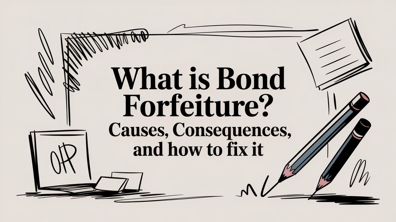 What Is Bond Forfeiture? Causes, Consequences, and How to Fix It