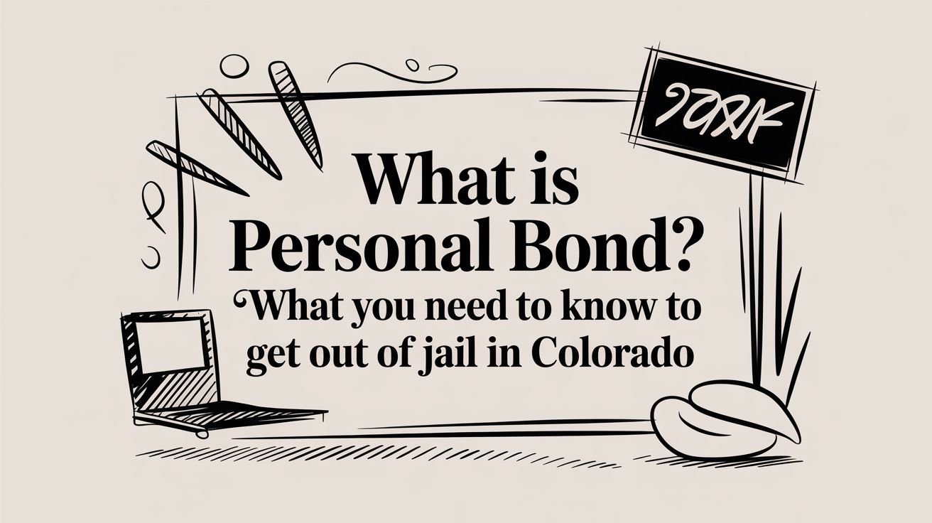 What is personal bond? What You Need to Know to Get Out of Jail in Colorado