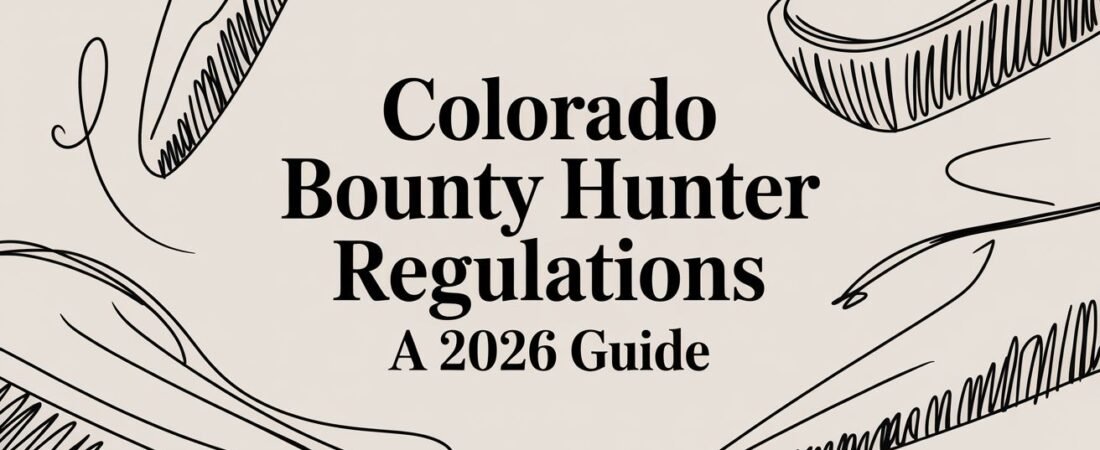 Colorado Bounty Hunter Regulations A 2026 Guide
