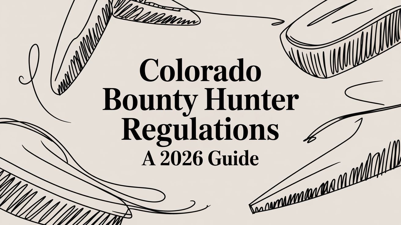 Colorado Bounty Hunter Regulations A 2026 Guide