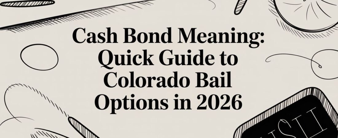 Cash Bond Meaning: Quick Guide to Colorado Bail Options in 2026