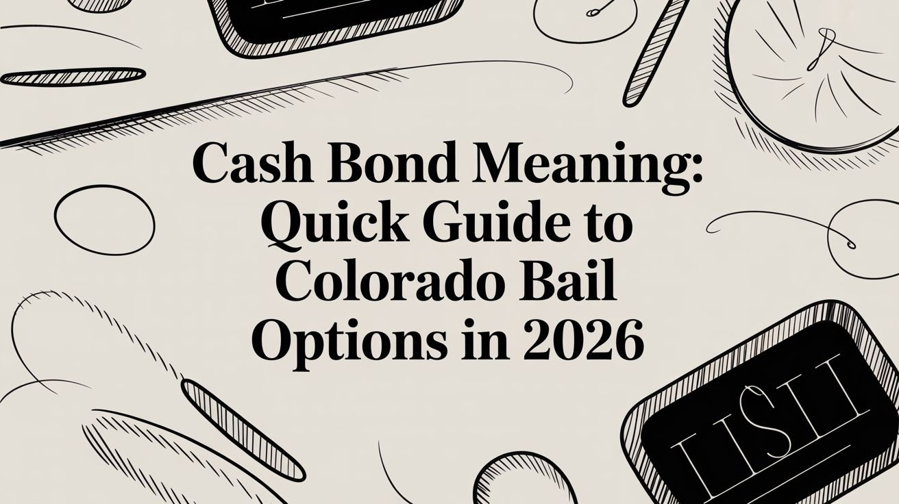 Cash Bond Meaning: Quick Guide to Colorado Bail Options in 2026