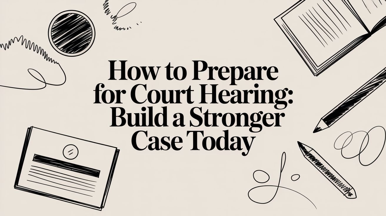How to prepare for court hearing: Build a stronger case today