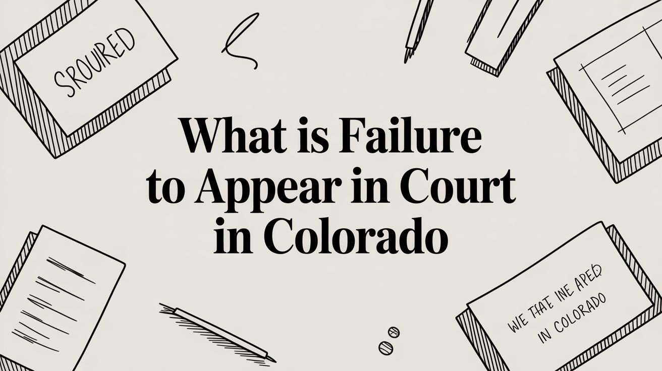 What Is Failure to Appear in Court in Colorado