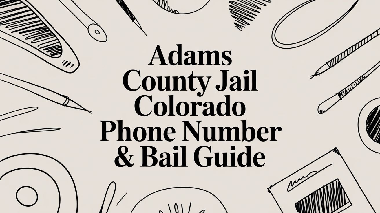 Adams County Jail Colorado Phone Number & Bail Guide