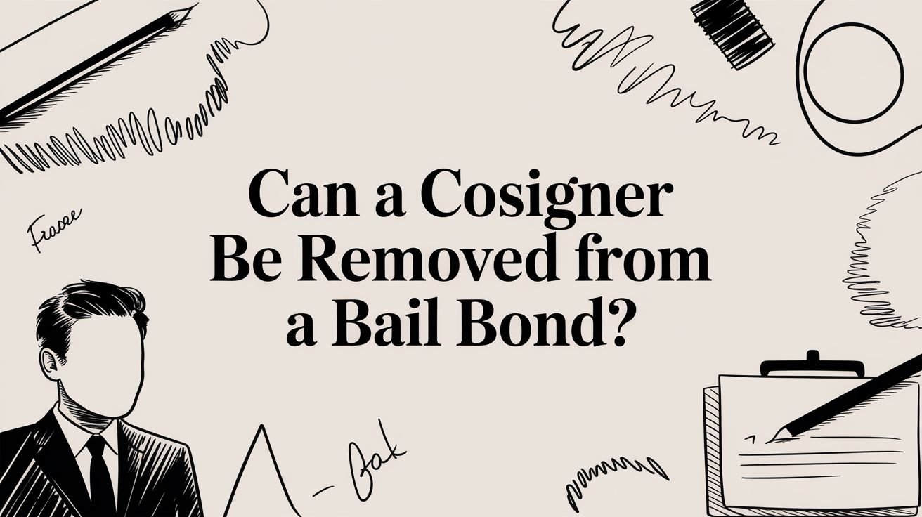 Can a Cosigner Be Removed From a Bail Bond?