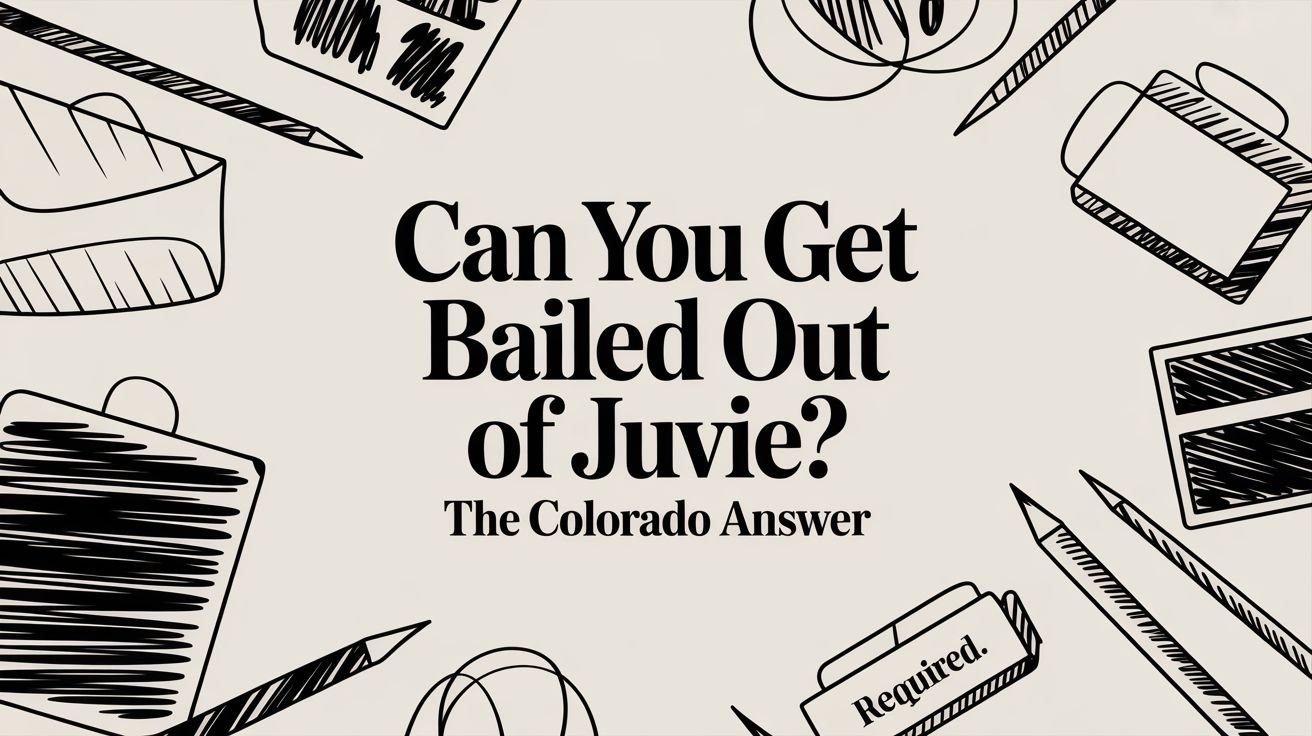 Can You Get Bailed Out of Juvie? The Colorado Answer