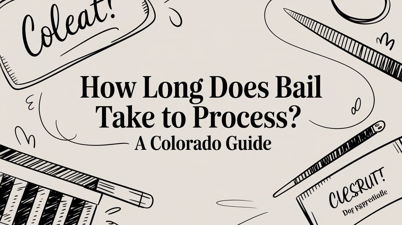 How Long Does Bail Take to Process? A Colorado Guide