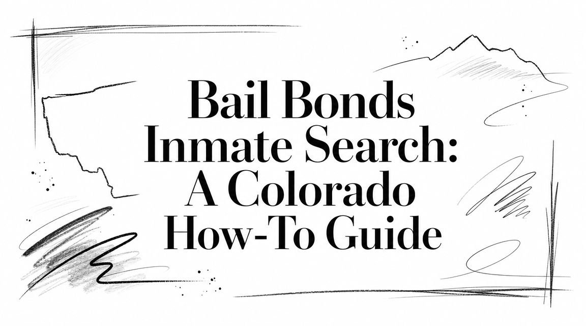 Bail Bonds Inmate Search: A Colorado How-To Guide