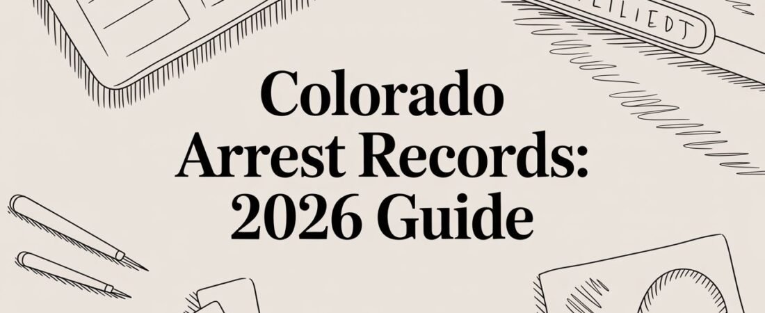 Colorado Arrest Records: 2026 Guide