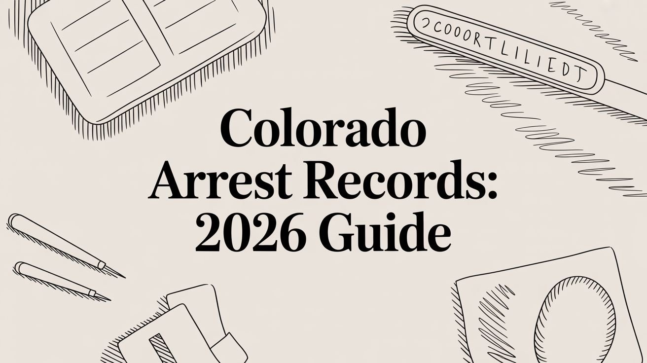 Colorado Arrest Records: 2026 Guide