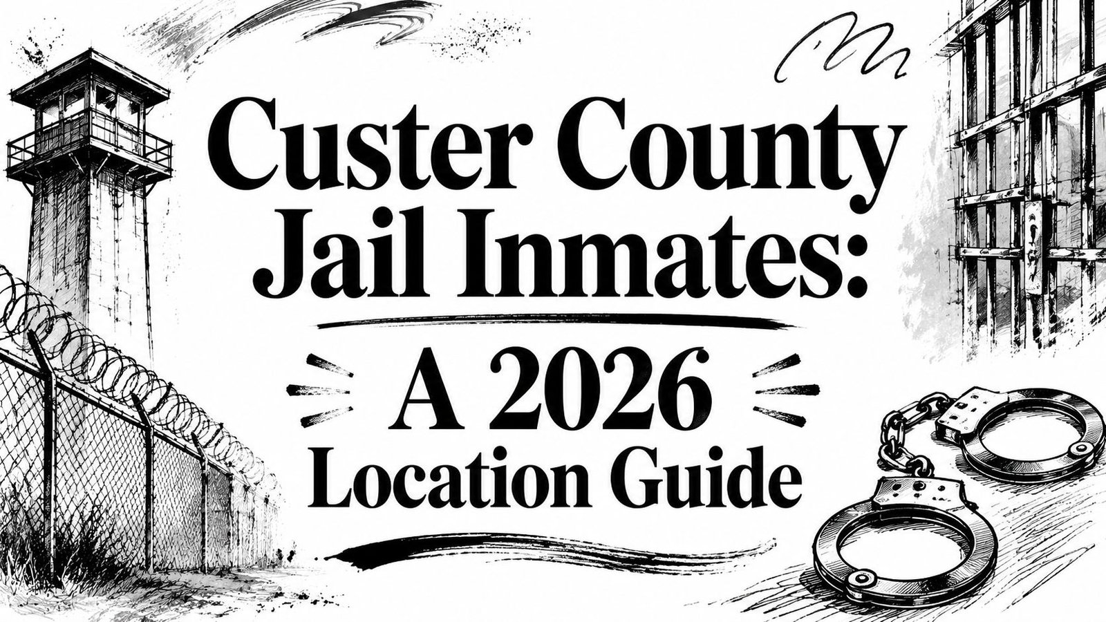 Custer County Jail Inmates: A 2026 Location Guide