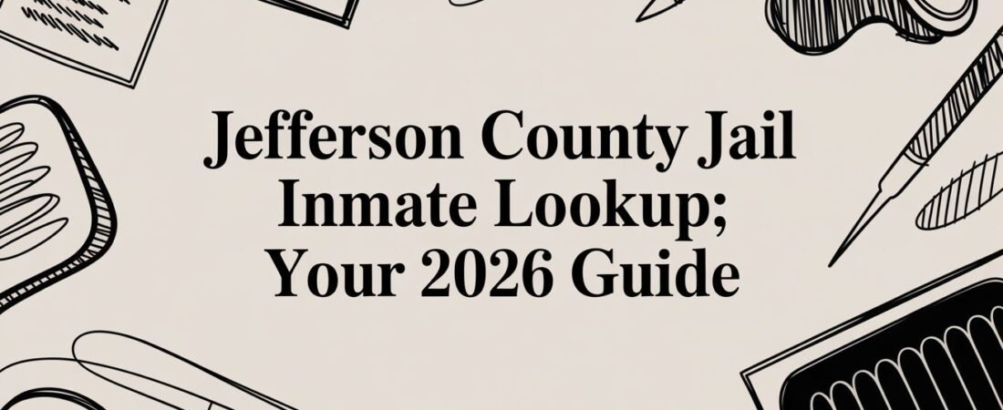 Jefferson County Jail Inmate Lookup: Your 2026 Guide