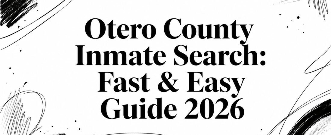 Otero County Inmate Search: Fast & Easy Guide 2026