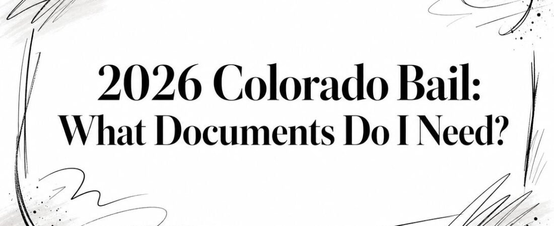 2026 Colorado Bail: What Documents Do I Need?