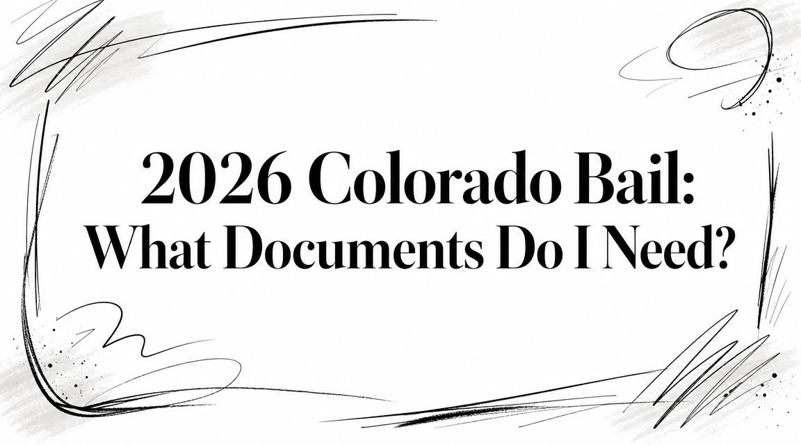 2026 Colorado Bail: What Documents Do I Need?