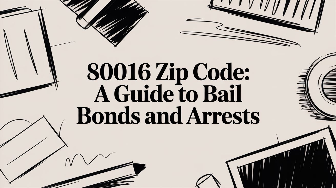 80016 ZIP Code: A Guide to Bail Bonds and Arrests