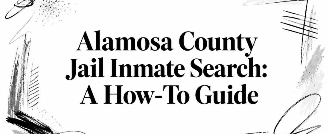 Alamosa County Jail Inmate Search: A How-To Guide