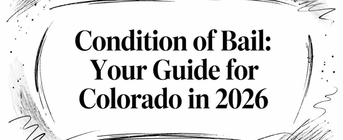 Condition of Bail: Your Guide for Colorado in 2026