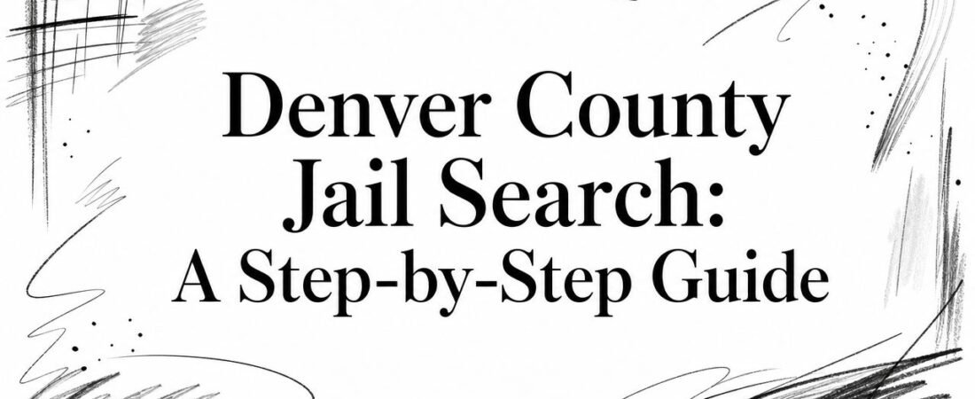 Denver County Jail Search: A Step-by-Step Guide