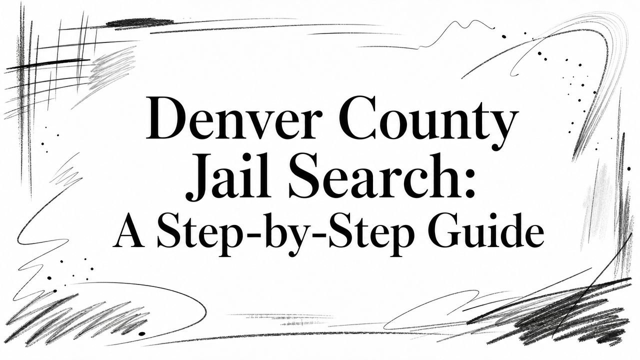 Denver County Jail Search: A Step-by-Step Guide