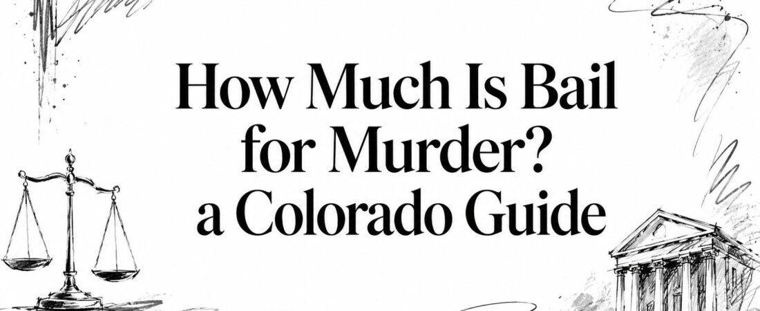 How Much Is Bail for Murder? a Colorado Guide