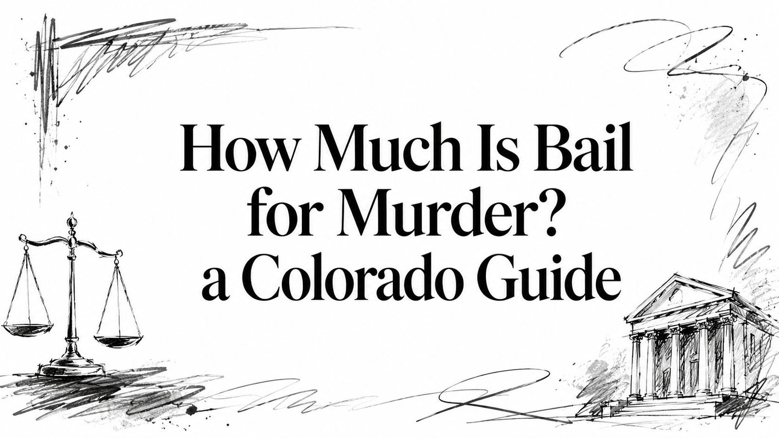 How Much Is Bail for Murder? a Colorado Guide