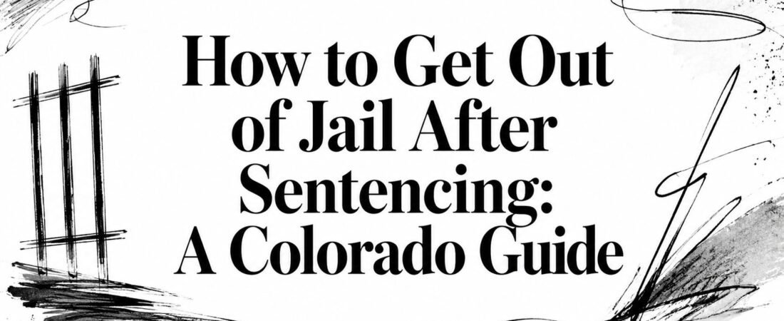 How to Get Out of Jail After Sentencing: A Colorado Guide