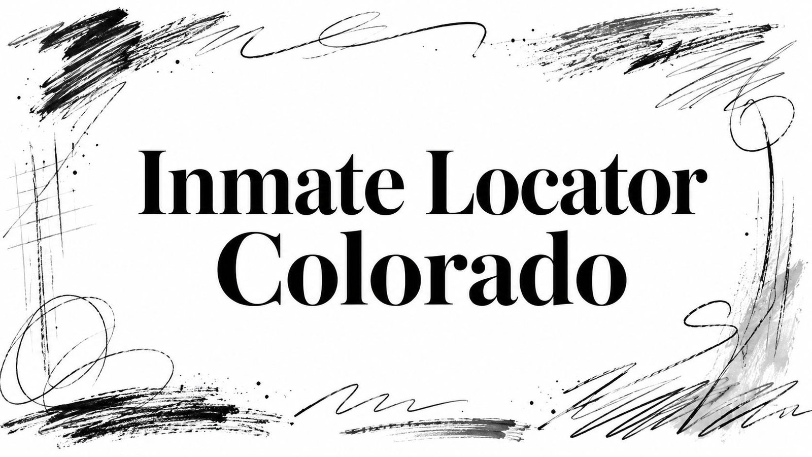 Inmate Locator Colorado
