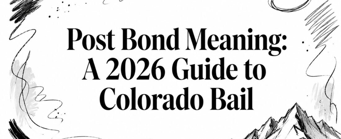 Post Bond Meaning: A 2026 Guide to Colorado Bail