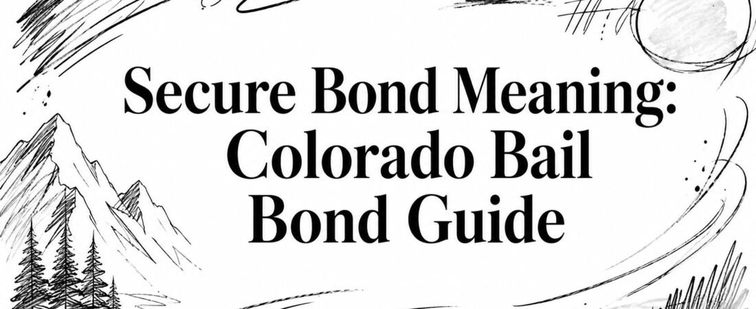 Secure Bond Meaning: Colorado Bail Bond Guide