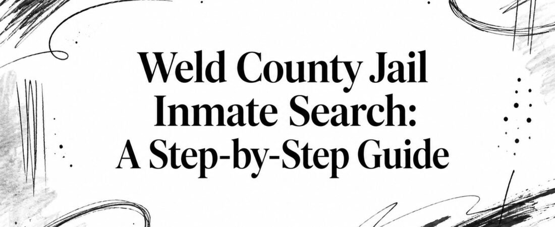 Weld County Jail Inmate Search: A Step-by-Step Guide