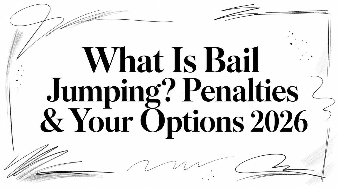 What Is Bail Jumping? Penalties & Your Options 2026
