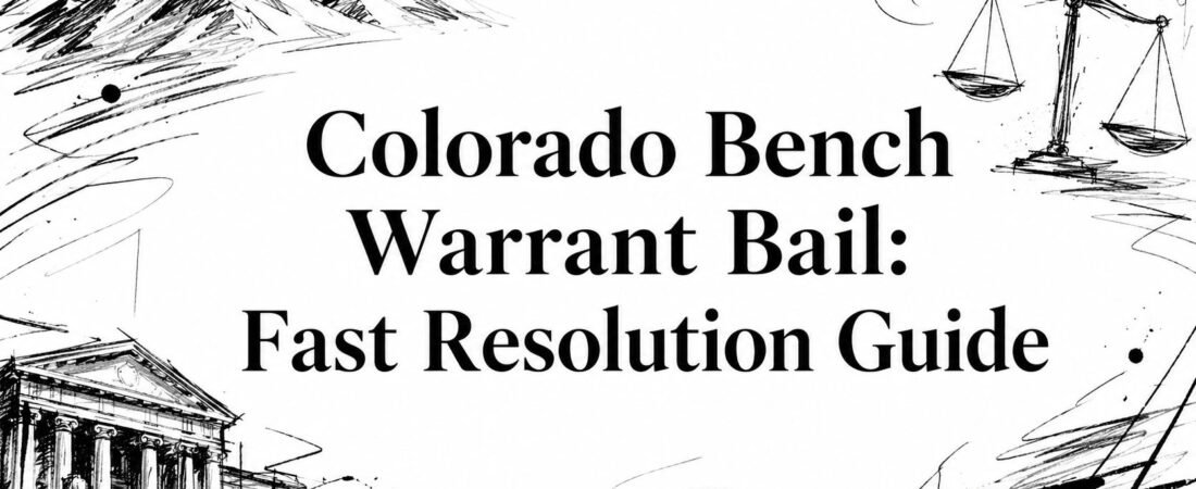 Colorado Bench Warrant Bail: Fast Resolution Guide
