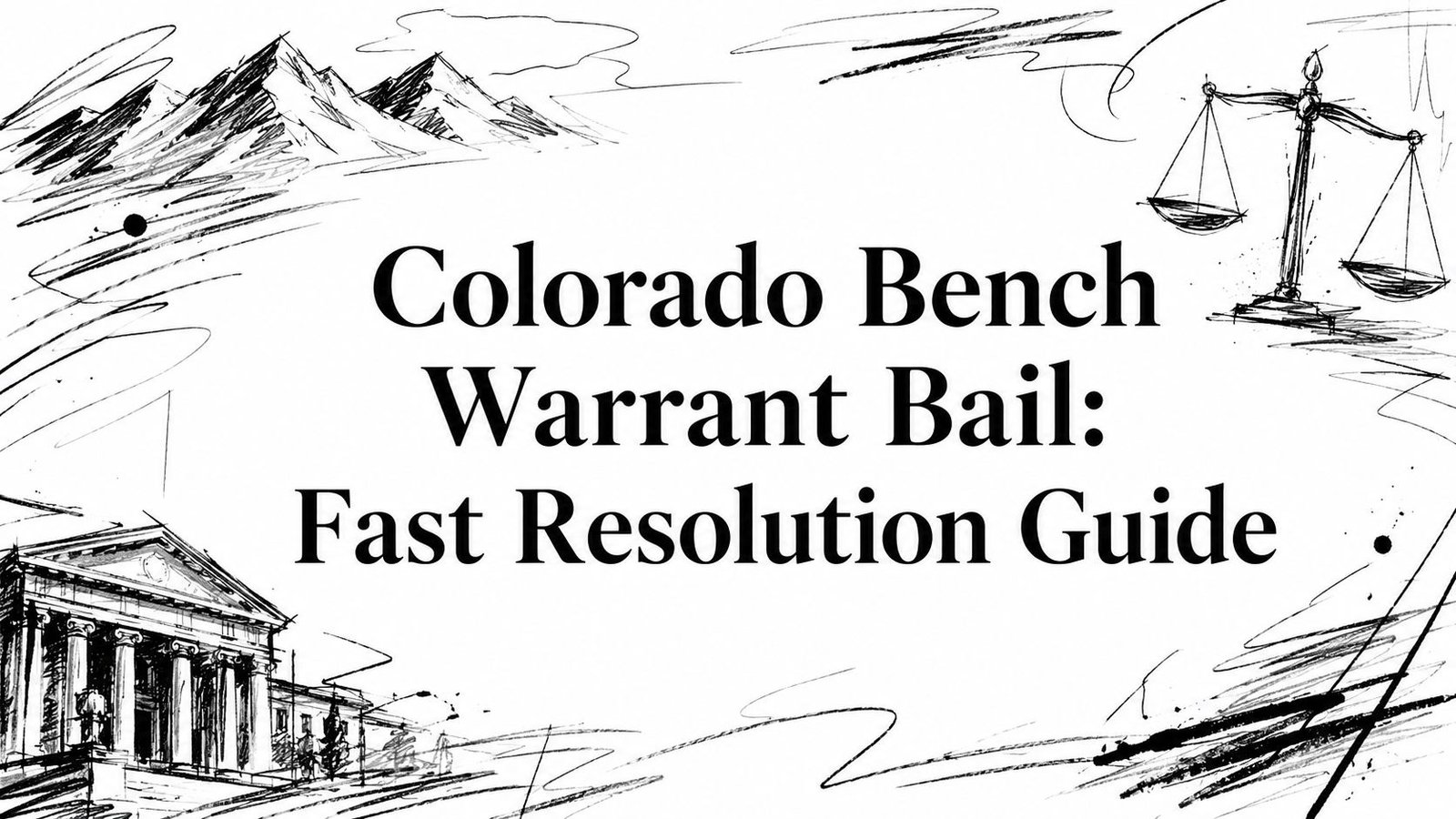 Colorado Bench Warrant Bail: Fast Resolution Guide