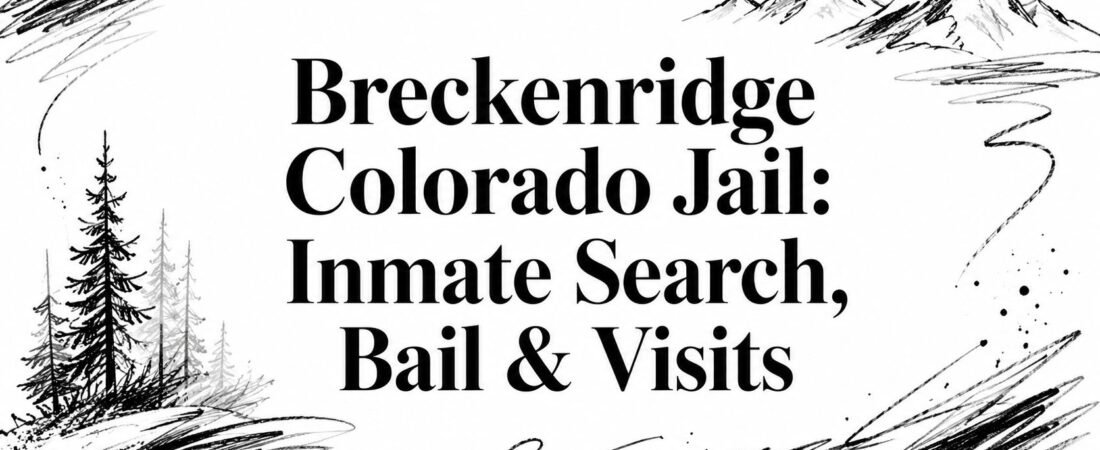 Breckenridge Colorado Jail: Inmate Search, Bail & Visits