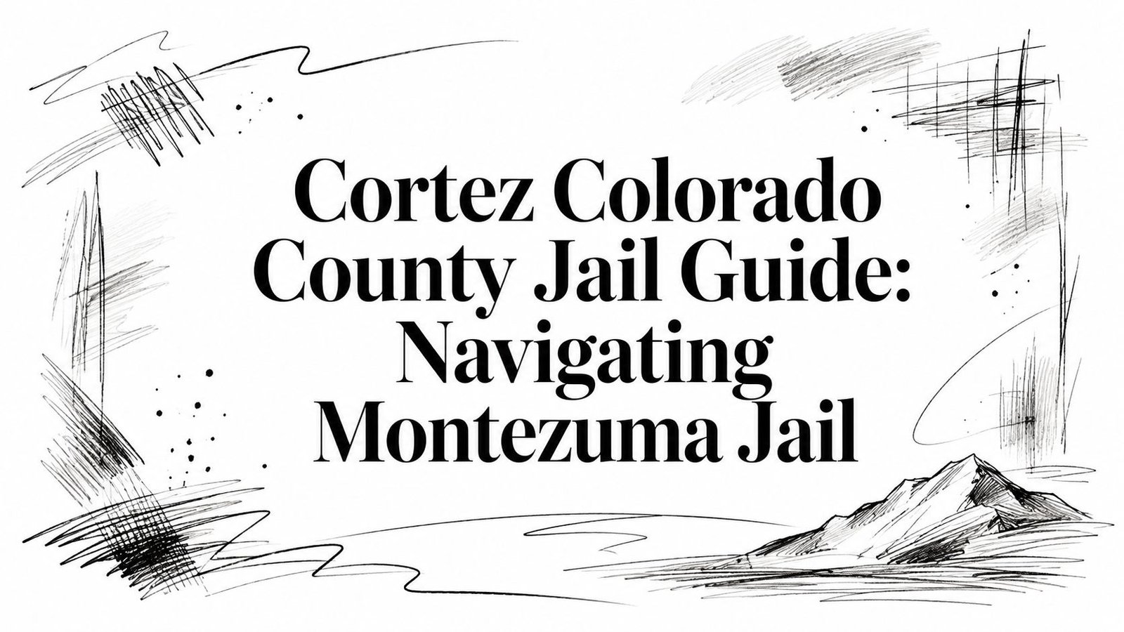 Cortez Colorado County Jail Guide: Navigating Montezuma Jail
