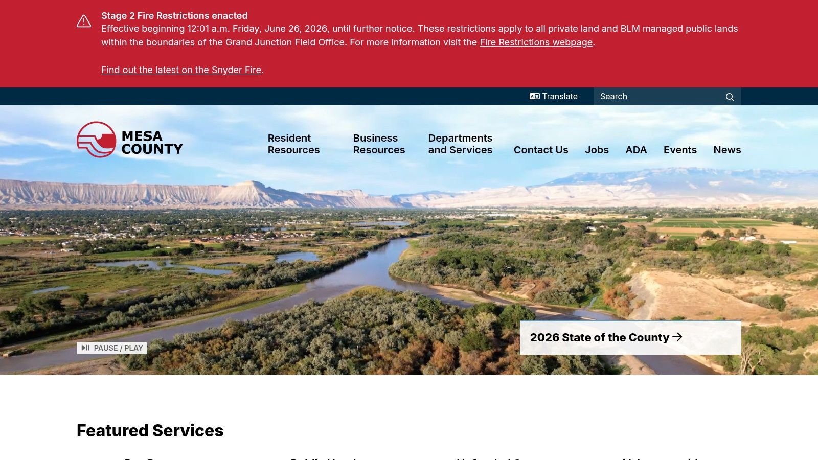 Mesa County Sheriff's Office – Detention Facility