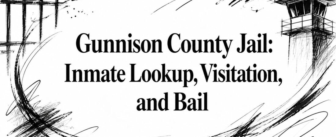 Gunnison County Jail: Inmate Lookup, Visitation, and Bail